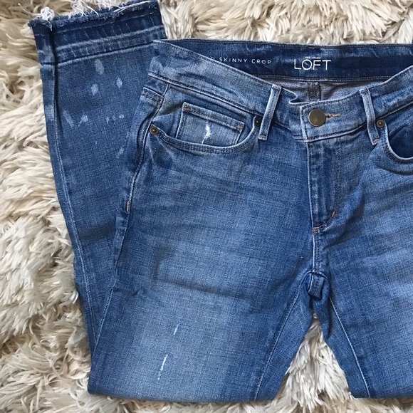 LOFT Denim - LOFT distressed Jeans